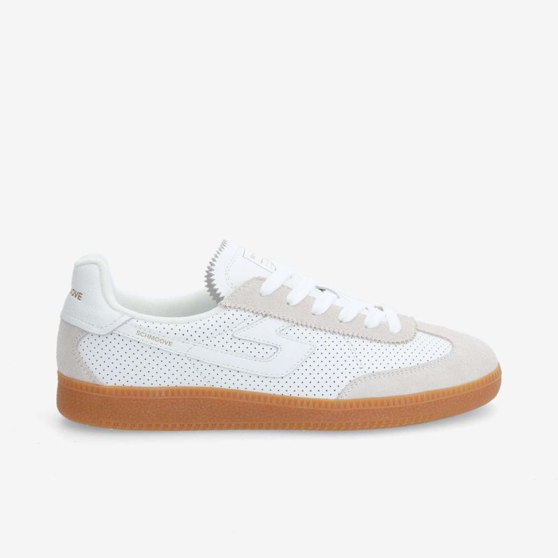 SHEFFIELD JOGGER M - PUNCH NAP/SUEDE - BLANC/BLANC CASSE